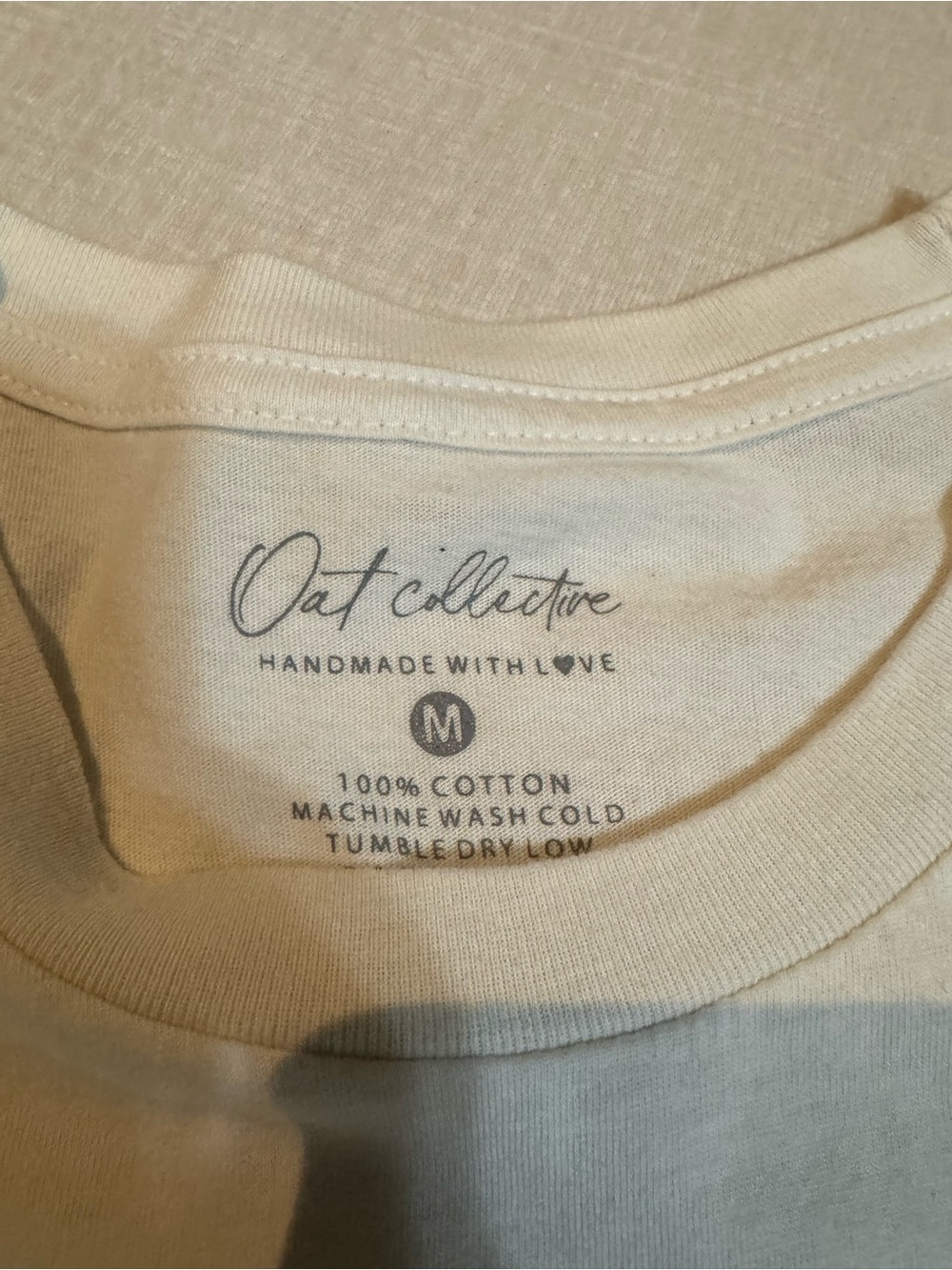 Oat Collective White 'Rise and Rodeo' Graphic Tee - Picture 3 of 3